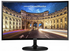 Monitor RENEW Curbat Gaming LED VA Samsung 24 ,1800R, Full HD, FreeSync, Flicker Free, HDMI, Slim, Negru, LC24F390FH foto