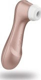 Stimulator Pro 2 Air Pulse 11 Moduri USB Silicon Auriu, Satisfyer