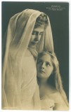 2526 - Queen Mary, Maria &amp; Princess Maria, Romania - old postcard - unused, Necirculata, Printata