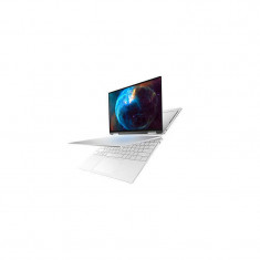 Laptop Dell XPS 13 2-in-1 7390 13.4 inch UHD+ Touch Intel Core i7-1065G7 16GB DDR4 512GB SSD Windows 10 Pro 3Yr On-site Platinum Silver Arctic White I foto