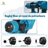 Cumpara ieftin Pistol Vopsit Electric Portabil, 800ml, 2 Acumulatori, 48VF, Pulverizare Unghi Multiplu, Ideal Mobila &amp; Auto
