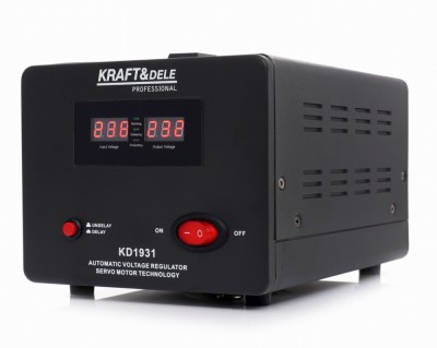 Stabilizator automat de tensiune AVR curent retea 220 230V 1000VA (KD1931) foto