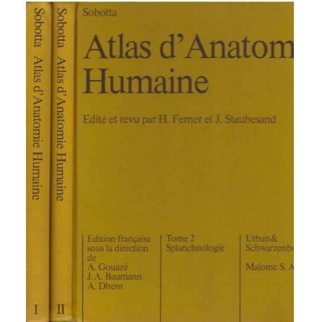 Sobotta - Atlas d&#039;Anatomie Humaine vol. I,II - 124414