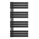 Radiator pentru prosoape Solaro Design, 1200x600 mm, negru