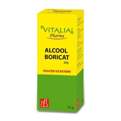 ALCOOL BORICAT 4% 20GR foto