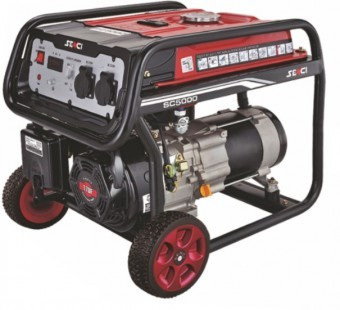 Generator de curent monofazat 4.5kW, Senci SC-5000 TOP foto