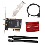 Cumpara ieftin Adaptor M.2 la PCI Express, Wireless, Bluetooth cu Antena 6DB