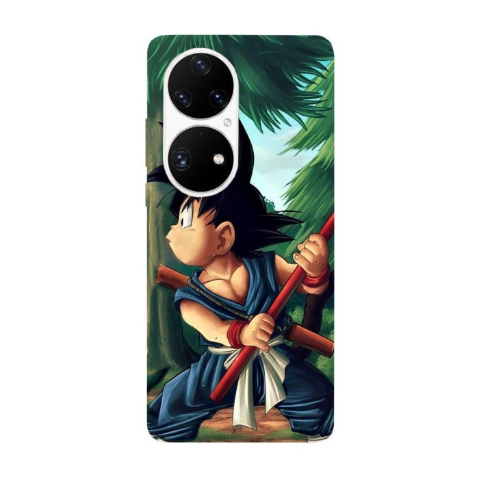 Husa compatibila cu Huawei P50 model Goku Dragon Ball Z, Silicon, TPU, Viceversa