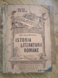 A. Istoria Literaturi Romane Biblioteca pentru toți
