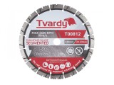 Disc diamantat segmentat, 230 x 12 x 22.23 mm, Tvardy T00812