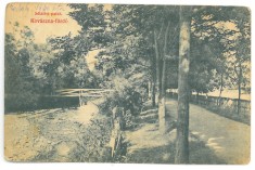 1656 - COVASNA, Park, Romania - old postcard - used - 1910