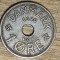 Danemarca - moneda de colectie bronz - 1 ore 1940 XF an rar - absout superba !