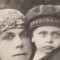 Foto TECUCI interbelica tip CP . Viorel cu chipiul de la GRADINA DE COPII