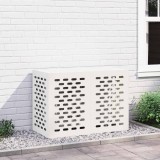 vidaXL Husă pentru aer condiționat Alb 100 x 50 x 70 cm Oțel