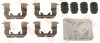 Set accesorii, placute frana HYUNDAI i30 CW (GD) (2012 - 2016) TRW PFK689