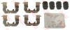 Set accesorii, placute frana KIA CEED SW (JD) (2012 - 2016) TRW PFK689