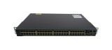 Switch Cisco WS-C2960S-48TD-L cu 48 de porturi RJ45 de 1 Gb și 2 porturi SFP+ de 10 Gb, gestionat, cu suporturi pentru montare &icirc;n rack