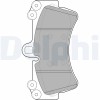 DELPHI LP1997 set placute frana,frana disc