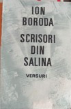 Scrisori din Salina. Versuri - Ion Boroda, Editura Litera, 1981, 57 pagini, Poezie Romana