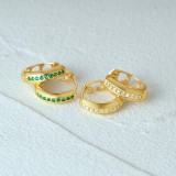 Cumpara ieftin cercei argint 925 placat cu aur