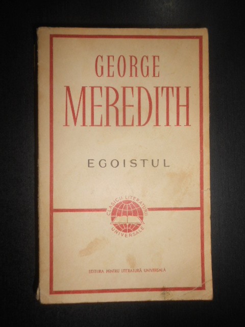 George Meredith - Egoistul