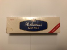 Cartus sigilat Rothmans Pall Mall tigari vechi colectie anii 80 scurt clasic foto