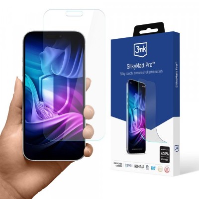 Folie de protectie Ecran Matte 3MK Silky Pro pentru Apple iPhone 17, Plastic foto