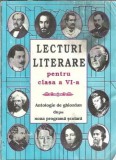 Lecturi literare clasa a VI-a, editura Portile Orientului, 2000, 175 pagini, stare buna, lectura obligatorie