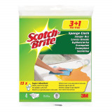 Cumpara ieftin Lavete Umede SCOTCH BRITE, 25.9x18.1x1.5 cm, 3+1 Cadou, Lavete Scotch Brite, Lavete Umede Scotch Brite, Laveta Umeda, Lavete Umede, Lavete pentru Cura, Scotch-Brite