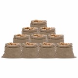 Cumpara ieftin Saci de iuta, 10 buc., 100x110 cm, iuta 100%, 220 g/m&sup2;