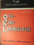 OTO-RINO-LARINGOLOGIE PENTRU STUDENTI SI MEDICI PRACTICIENI-DINU CEZAR-257235