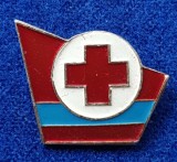 Insigna Donator Onorific - CRUCEA ROSIE Medicina Sanitare Donator de sange #9