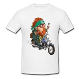 Tricou &quot; Character on a motorcycle &quot;