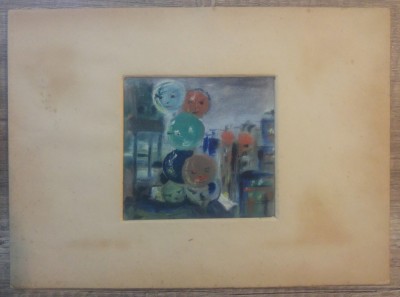 Baloane// ulei pe panza foto