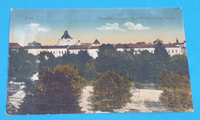 Carte Postala circulata veche anul 1927 - Arad foto