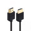 Cablu HDMI 2.0, versiune 2.0, tata - tata, 4K, Ethernet, aurit, 1,5 m, ARC