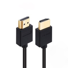 Cablu HDMI 2.0, versiune 2.0, tata - tata, 4K, Ethernet, aurit, 1,5 m, ARC foto