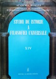 Studii De Istorie A Filosofiei Universale Vol. Xiv - Colectiv ,555258, ACADEMIEI ROMANE