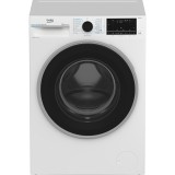 Masina de spalat rufe Beko B7WFU810416WB2ES, 10 kg, 1400 RPM, Clasa A, AutoDose, 15 programe, AquaWave, Alb