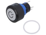 Comutator ONPOW SPDT 2 poziții 0,5A 220VAC IP65 LAS1-APY-11T/G/12V/P
