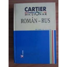 DICTIONAR ROMAN RUS - TEODOR COTELNIC
