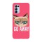 Husa compatibila cu Oppo A15s model Go away Grumpy Cat, Silicon, TPU, Viceversa