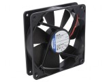 Ventilator axial DC 24V 119x119x25mm 139m3/h 38dBA
