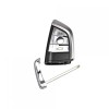 Carcasa Cheie BMW, 3 Butoane, Compatibila, Plastic ABS, Lama Netaiata, Fara Cip, Reconditionare Cheie Auto