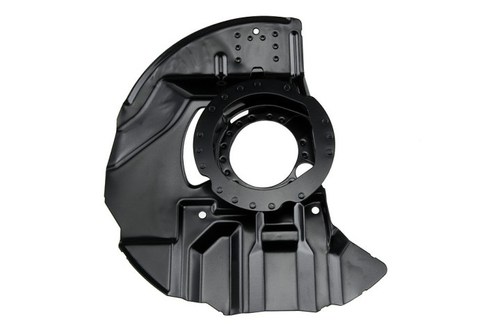 Protectie disc frana Bmw Seria 3 E46 2000-2005, Stanga, Fata, NTY HTO-BM-020
