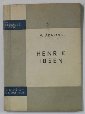 HENRIK IBSEN de V. ADMONI , 1959 foto