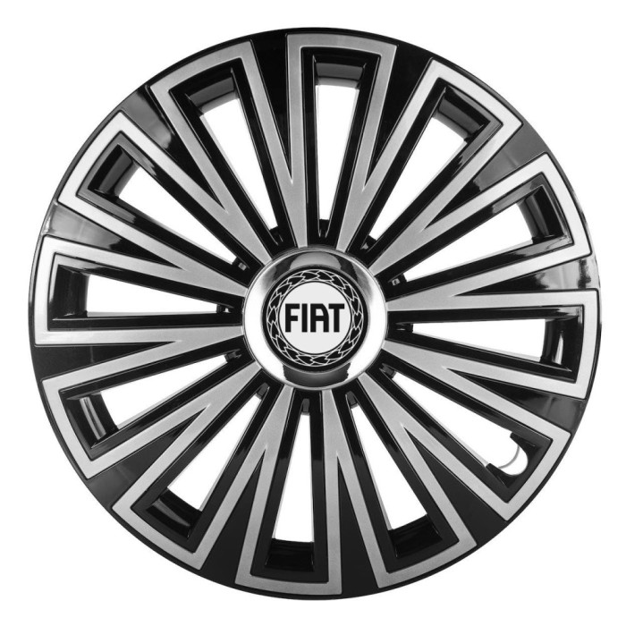 Set 4 Capace Roti, potrivite jantelor de R16, pentru Fiat, model sunset