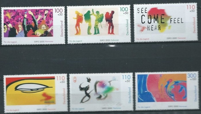 C2247 - Germania RF 2000 - Expo Hanovra 6v.neuzat,perfecta stare