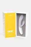 Vibrator Rabbit Dew Dual Pleasure, Gri, 20 cm