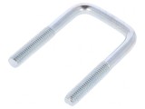 Bridă U oțel zinc filet 32mm lățime 35mm